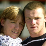 Wayne Rooney with his mother Jeanette Marie Rooney