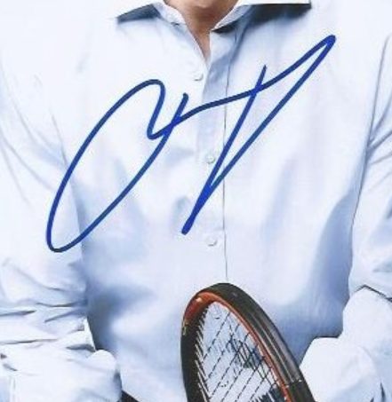 Andy Murray signature
