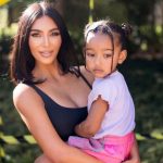 Chicago west with her mother Kim Kardashian