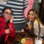 Chloe Ferry with her sister Amy Ferry