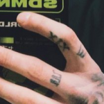 Ethan Payne Tattoo on fingers