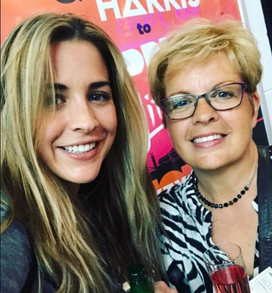 Gemma Atkinson with her mother