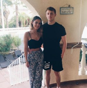 Harry Lewis with Katie Sarah Leach