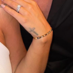 Holly Hagan Tattoo on left hand wrist