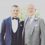 Jack Wilshere with his father Andrew Wilshere