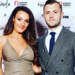 Jack Wilshere with his wife Andriani Michael