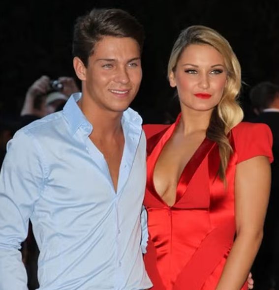 Joey Essex with his ex-girlfriend Sam Faiers