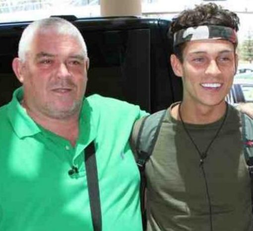 Joey Essex with his father Donny Essex