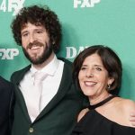 Lil Dicky with his mother Jeanne Burd