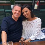 Lucy Mecklenburgh with her father Paul Mecklenburgh