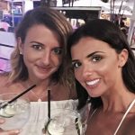 Lucy Mecklenburgh with her sister Christie Mecklenburgh