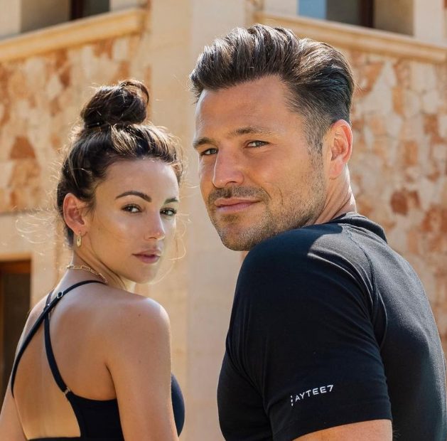 Mark Wright with his girlfriend Michelle Keegan