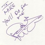 Paddy McGuinness signaturePaddy McGuinness signature