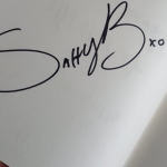 Saffron Barker signature