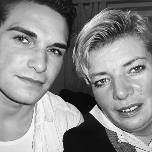 Ant Middleton with his mother