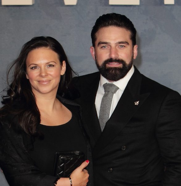 Ant Middleton with his wife Emilie Middleton 