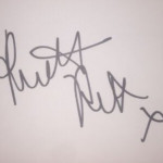 Pete Wicks signature