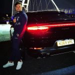 Sam Gowland with his car