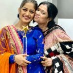 Elina Samantray with her mother Anuradha