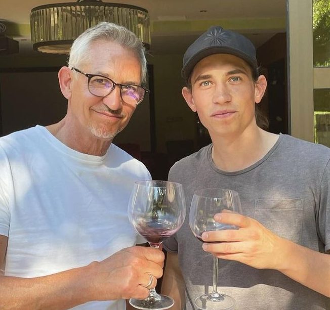 Gary Lineker with his son Angus Lineker | Celebrities InfoSeeMedia