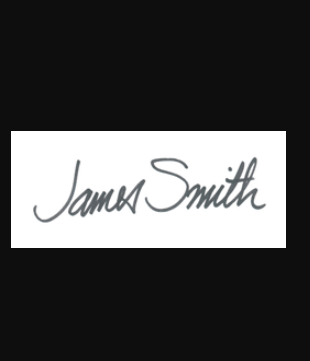 James Smith signature