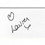 Lauren Pope signature