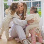 Lauren Pope with her children