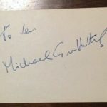 Michael Griffiths signature