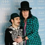 Noel Fielding with his brother Michael Fielding