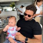 Ryan Thomas with his another daughter