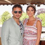 Ryan Thomas with his girlfriend Lucy Mecklenburgh