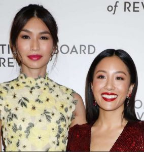 Gemma Chan with her sister