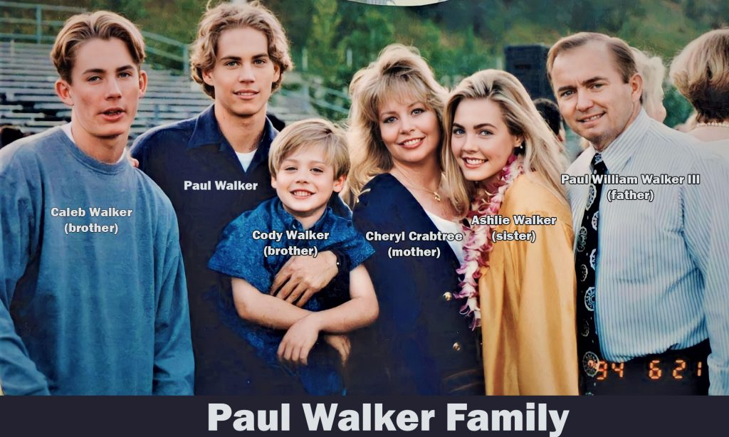 Paul Walker Family