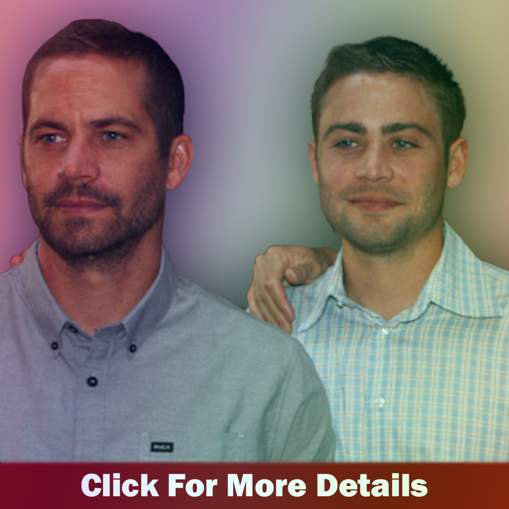 Paul Walker with younger brother Cody Walker