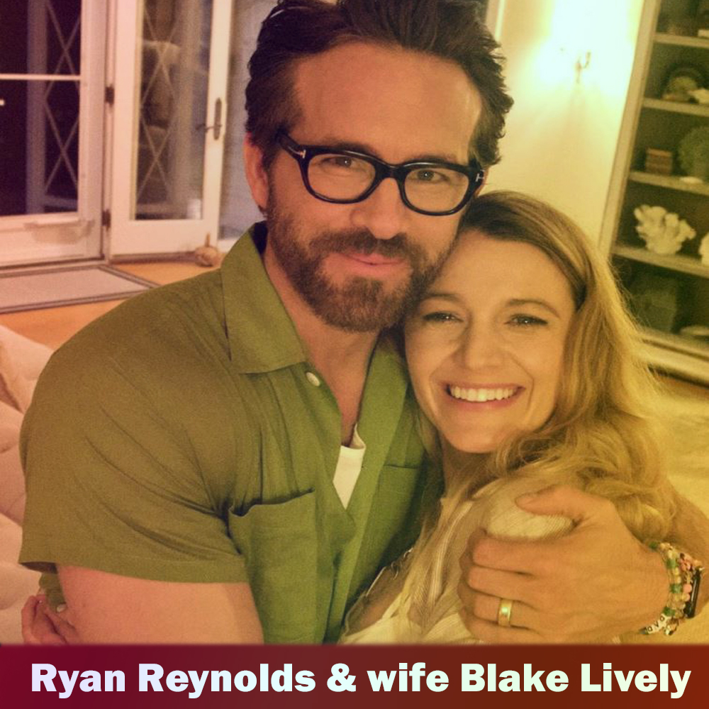 Ryan Reynolds with wife Blake Lively image