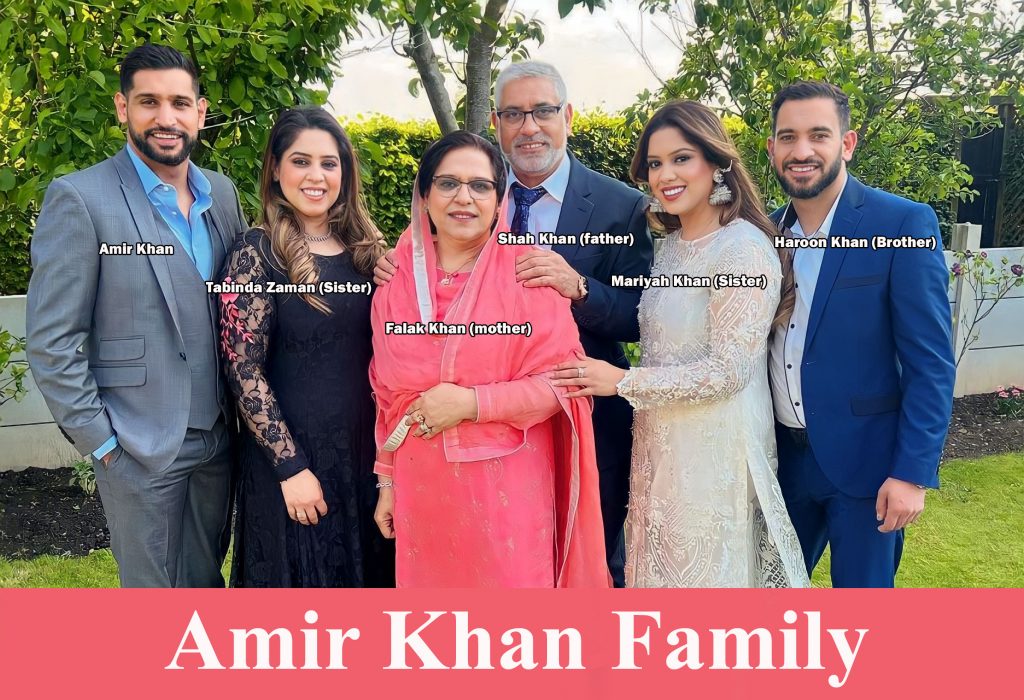 Amir Khan Family