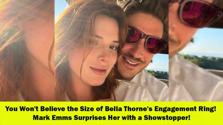 Bella Thorne Gets Engaged to Mark Emms with a Jaw-Dropping Diamond Ring!