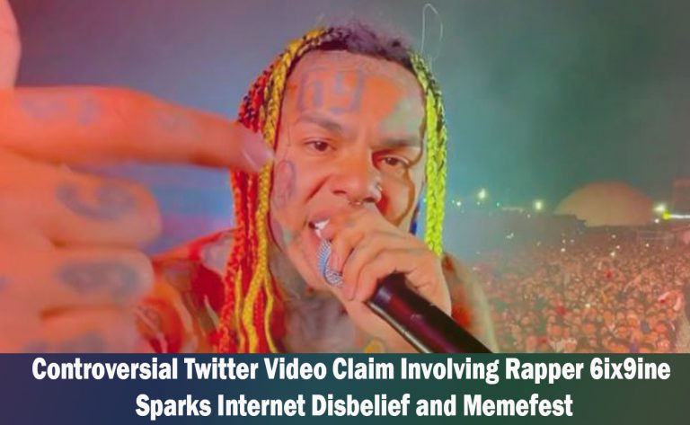 Controversial Twitter Video Claim Involving Rapper 6ix9ine Sparks Internet Disbelief and Memefest