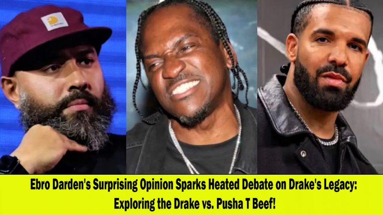 Ebro Darden’s Hot Take Ignites Debate on Drake’s Legacy: A Closer Look at the Drake vs. Pusha T Beef