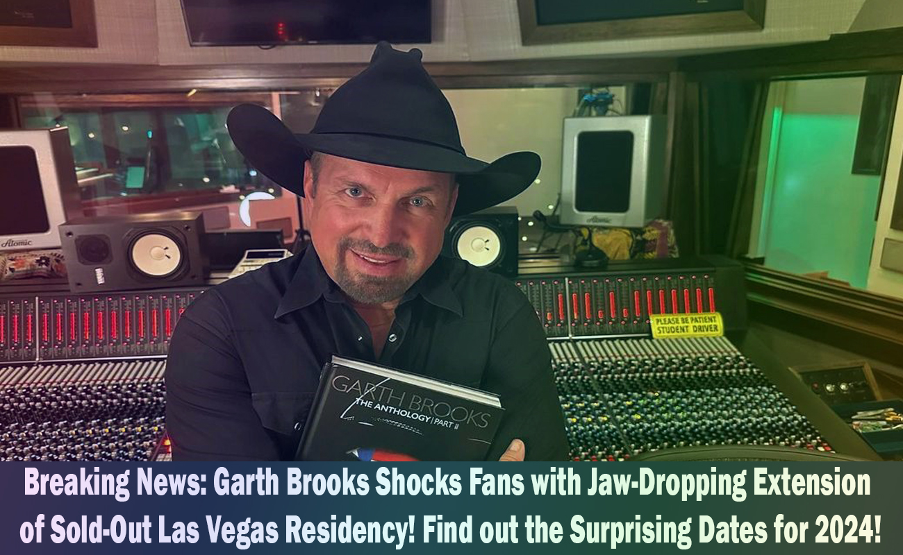 Garth Brooks Extends SoldOut Las Vegas Residency with 2024 Dates
