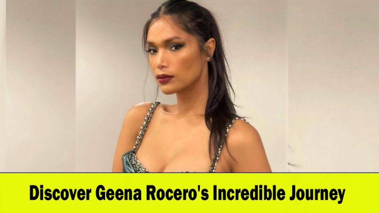 Geena Rocero: Breaking Free from the ‘Trap of Respectability’ – A Trans Model’s Inspiring Journey