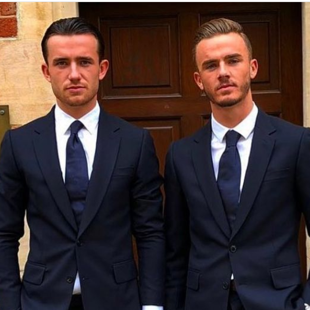 James Maddison with his brother Ben Maddison