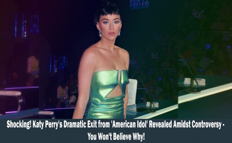 Katy Perry Considering Quitting as American Idol Judge Amidst Controversy
