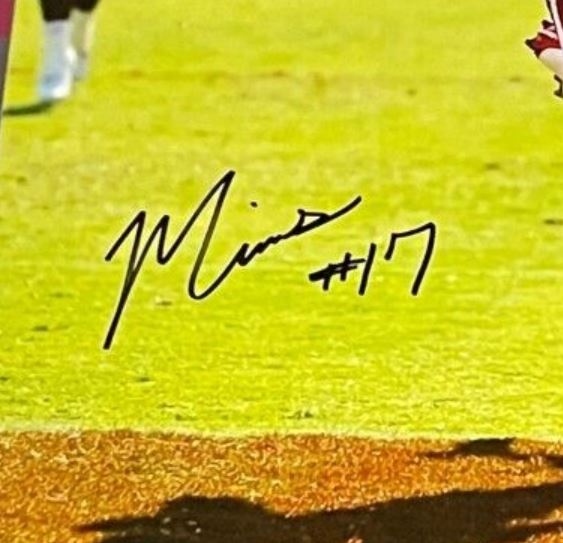 Marvin Mims Jr signature