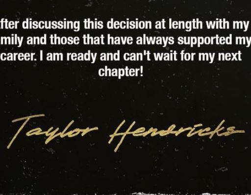 Taylor Hendricks signature