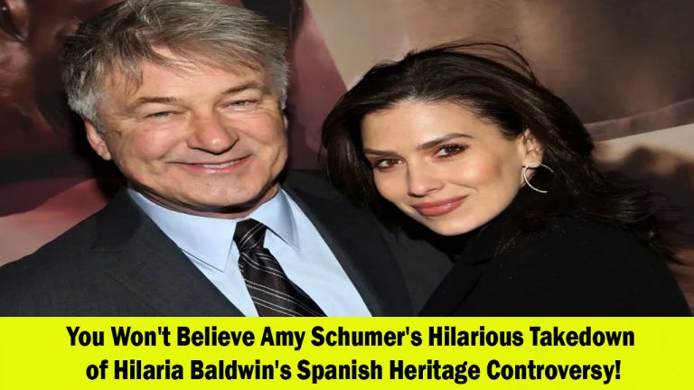 Amy Schumer's Hilarious Take on Hilaria Baldwin's Spanish Heritage Controversy