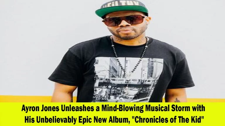 Ayron Jones Rocks the Music Scene with His Highly Acclaimed New Album, “Chronicles of The Kid”