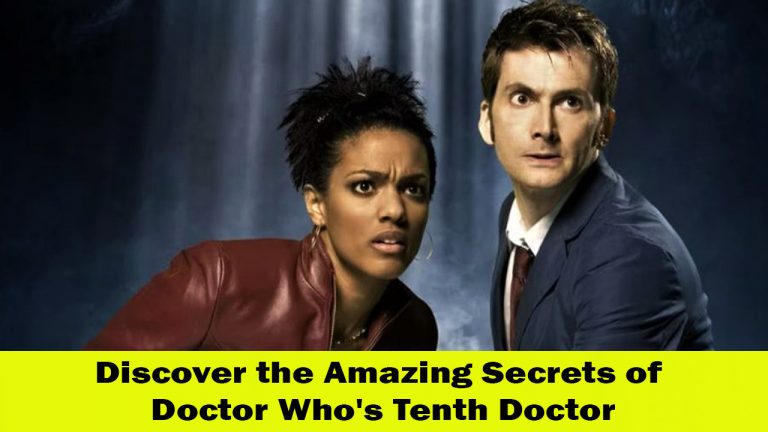 Doctor Who’s Tenth Doctor: Exploring the Journey Through Time and Space