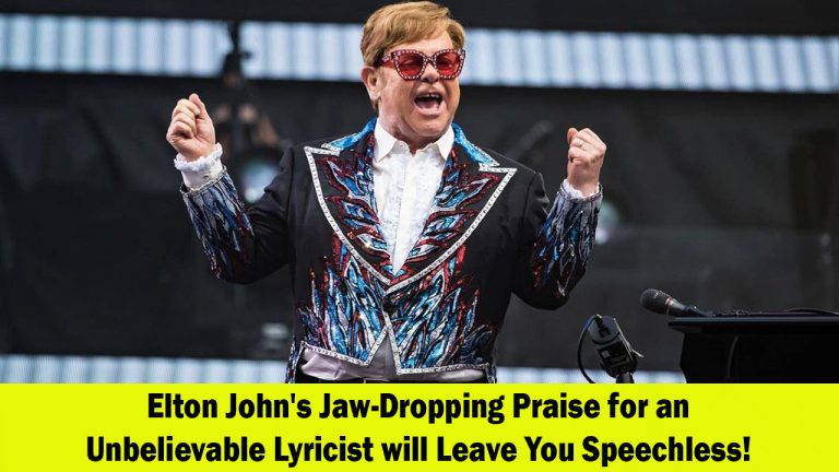 Elton John Praises a Remarkable Lyricist: A Tale of Musical Excellence