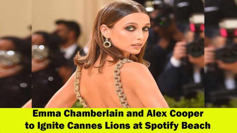 Emma Chamberlain and Alex Cooper Set to Inspire at Spotify Beach during Cannes Lions